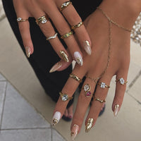 Bohomoon Stainless Steel Fallow Ring