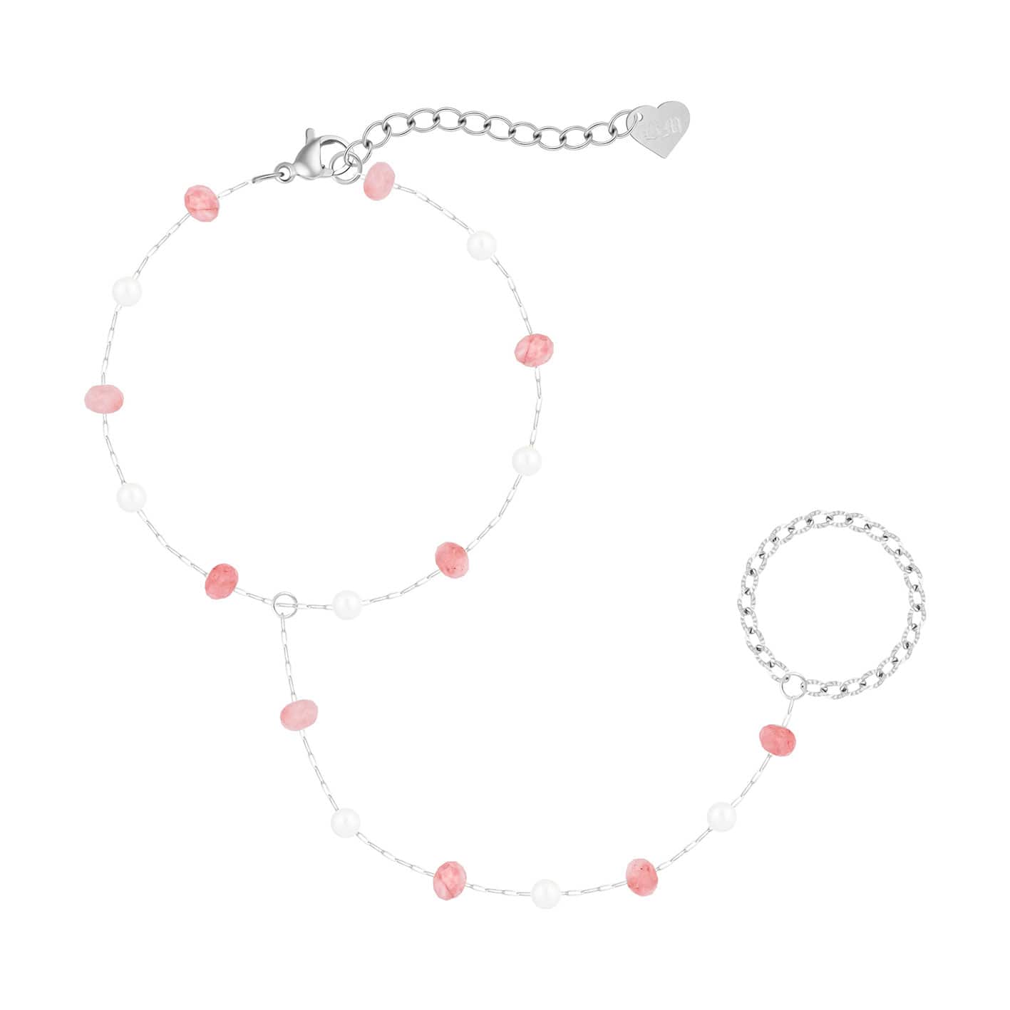 Bohomoon Stainless Steel Fantasy Hand Chain Bracelet