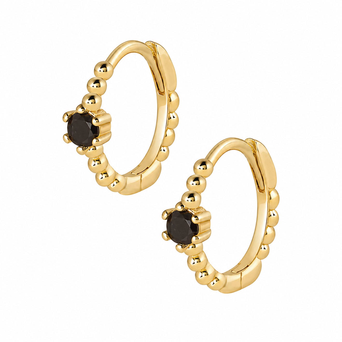 Bohomoon Stainless Steel Farrah Hoop Earrings
