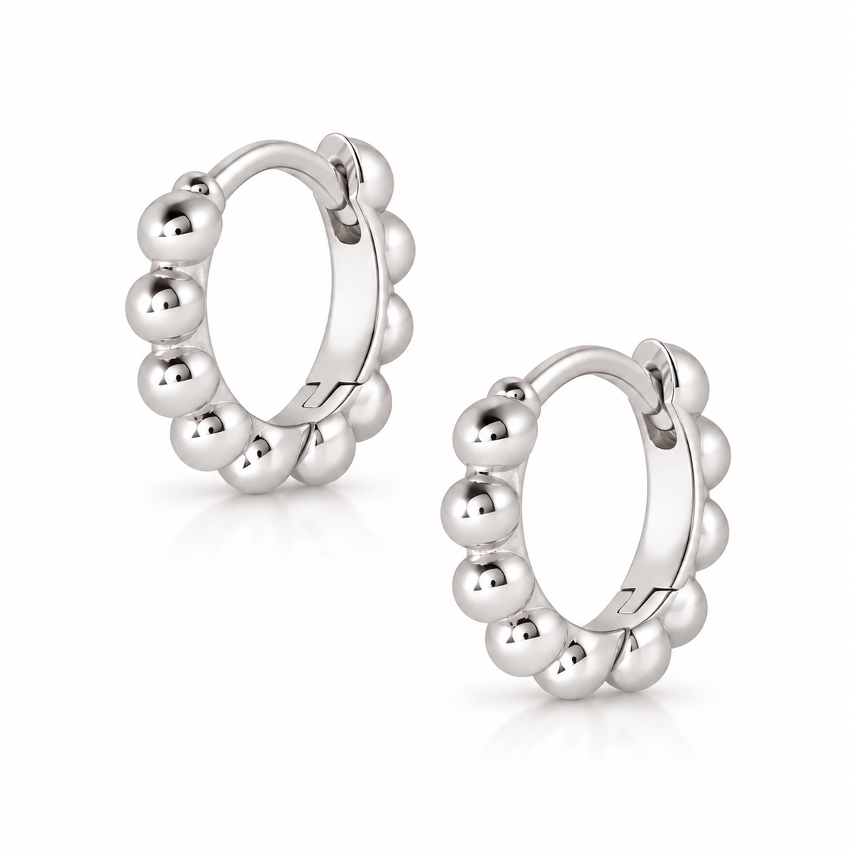 Bohomoon Stainless Steel Fate Hoop Earrings