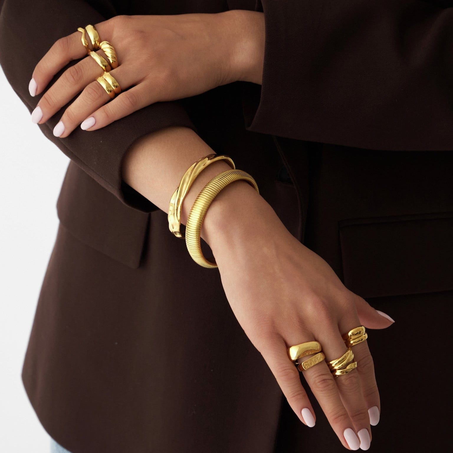 Bohomoon Stainless Steel Flex Bracelet