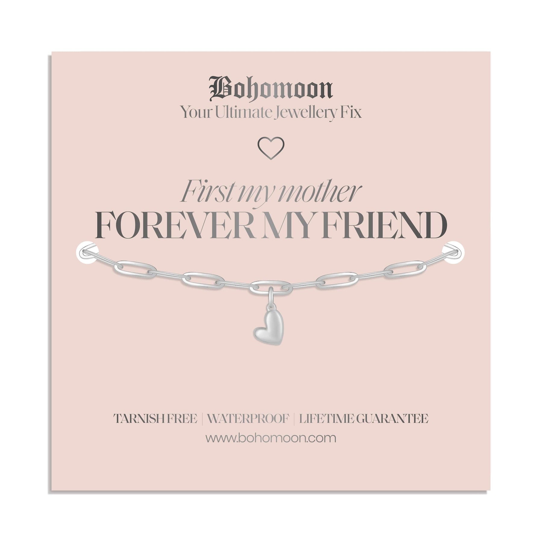 Bohomoon Stainless Steel Forever Mother Bracelet