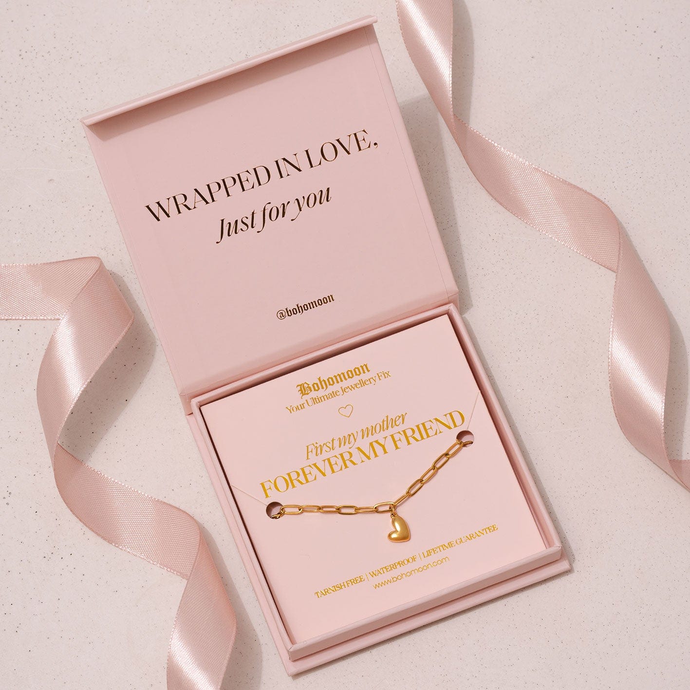 Bohomoon Stainless Steel Forever Mother Bracelet