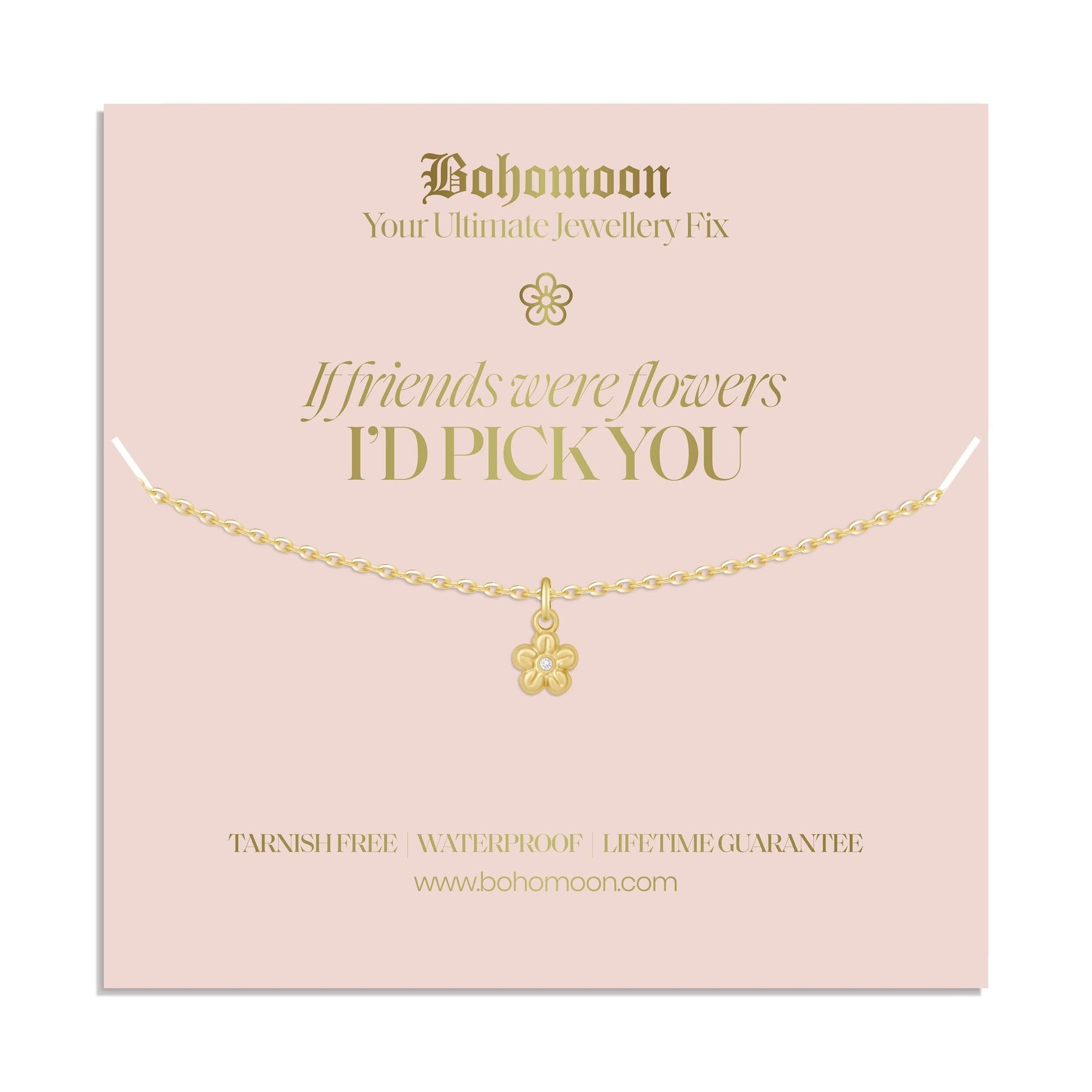Bohomoon Stainless Steel Friendship Necklace