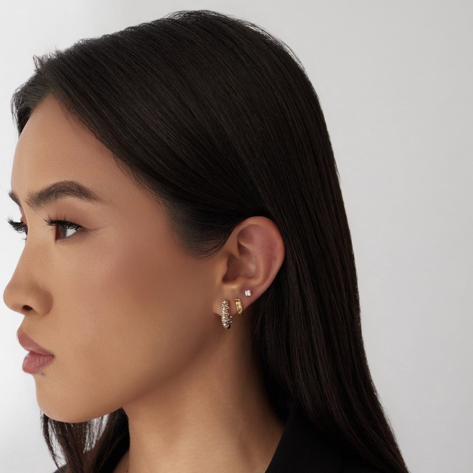 Bohomoon Stainless Steel Gabrielle Stud Earrings