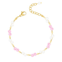 Bohomoon Stainless Steel Gardenia Pearl Bracelet