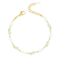 Bohomoon Stainless Steel Gardenia Pearl Bracelet