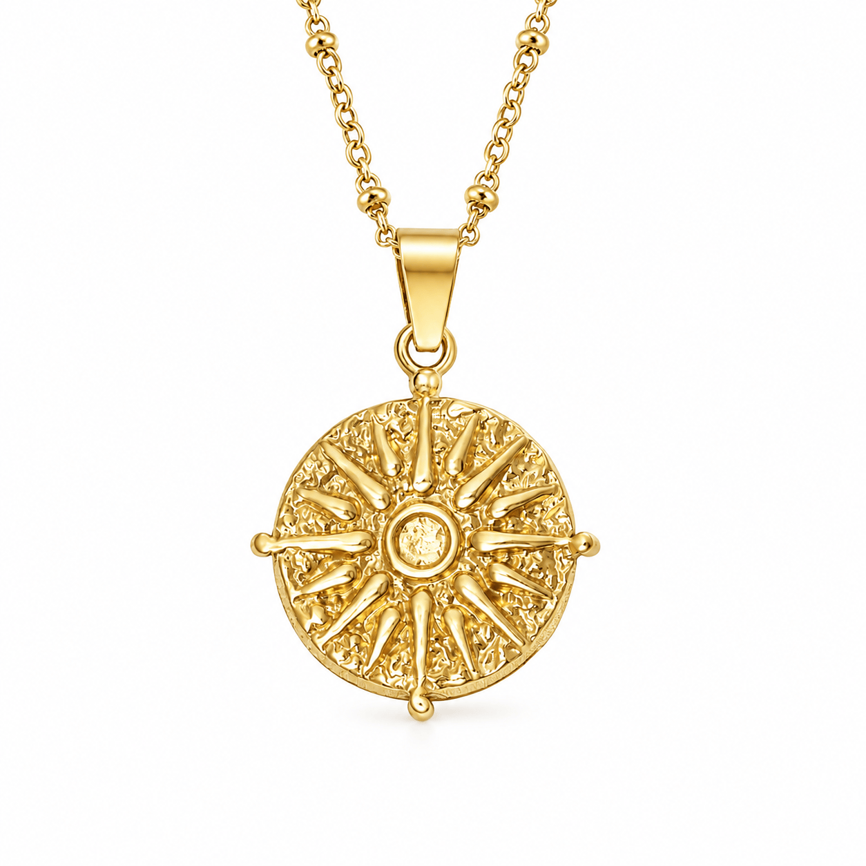 Bohomoon Stainless Steel Goddess Necklace