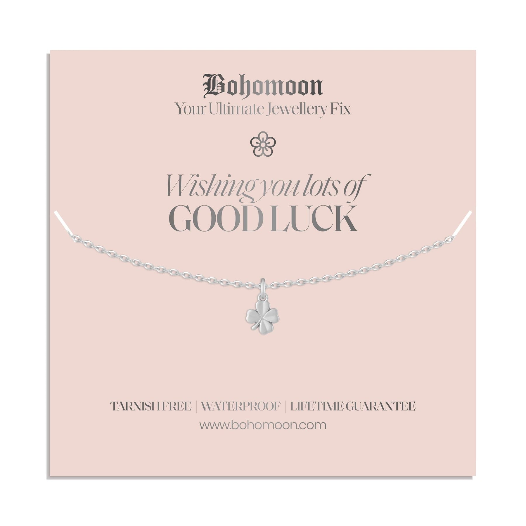 Bohomoon Stainless Steel Good Luck Necklace
