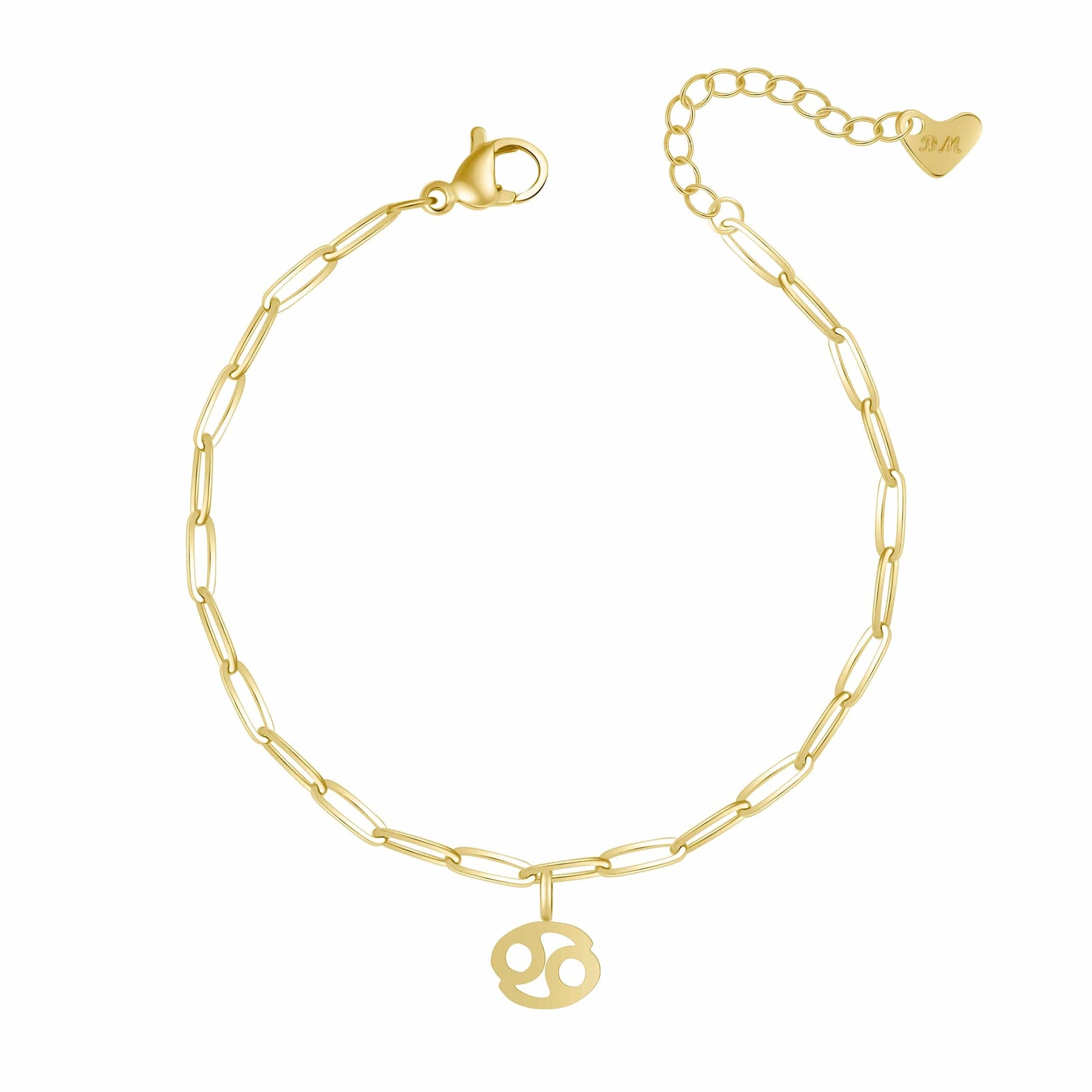 Bohomoon Stainless Steel Happy Birthday Zodiac Bracelet