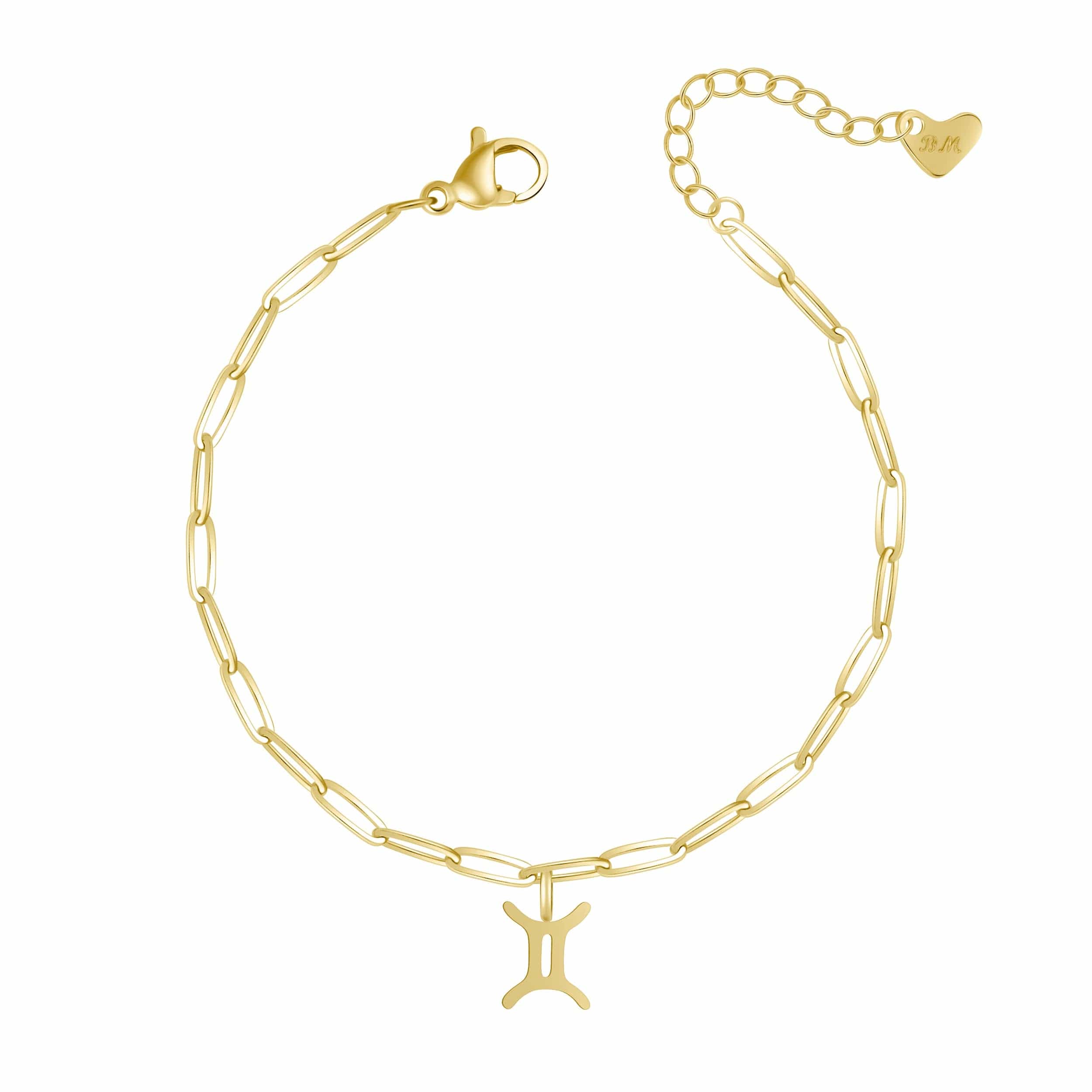 Bohomoon Stainless Steel Happy Birthday Zodiac Bracelet