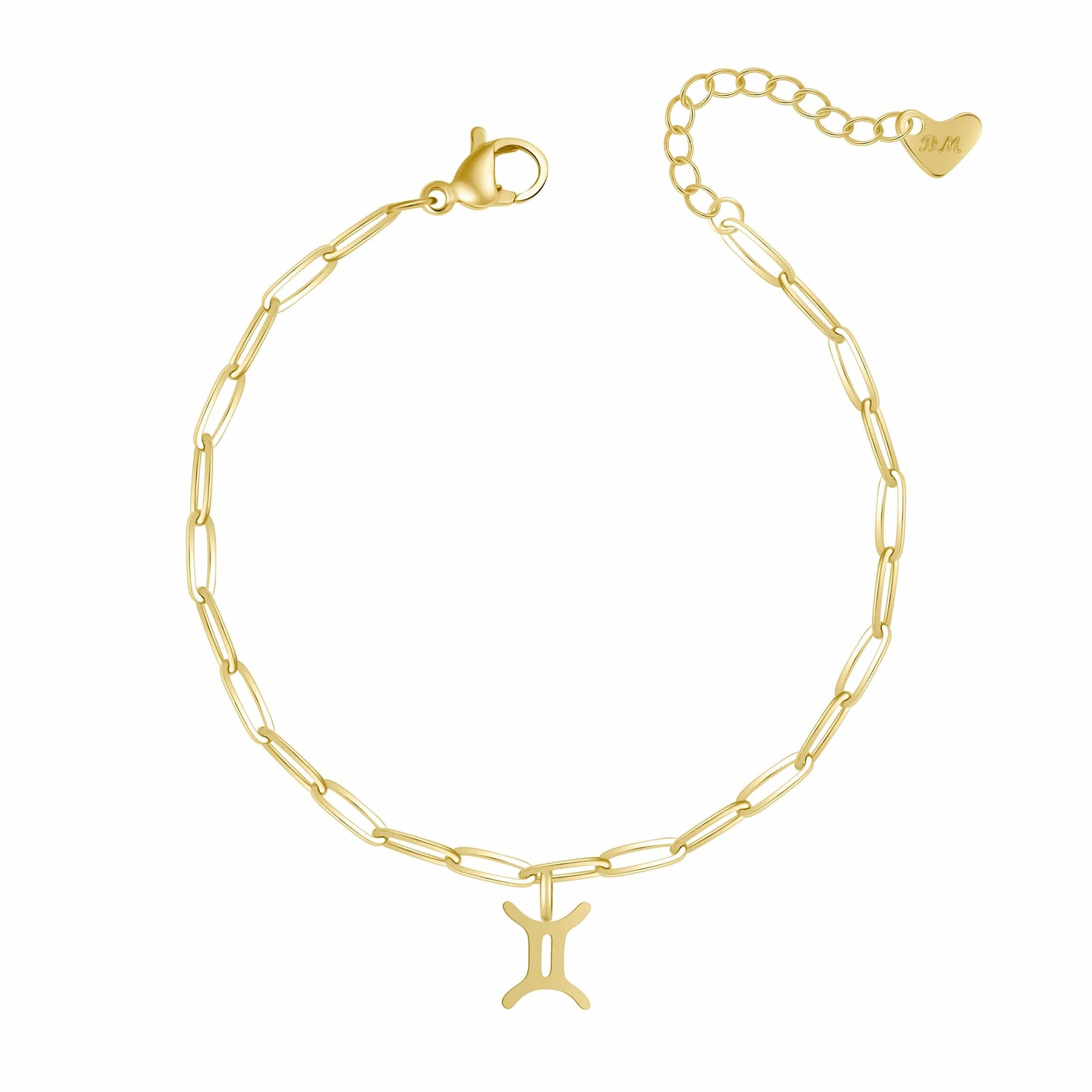 Bohomoon Stainless Steel Happy Birthday Zodiac Bracelet
