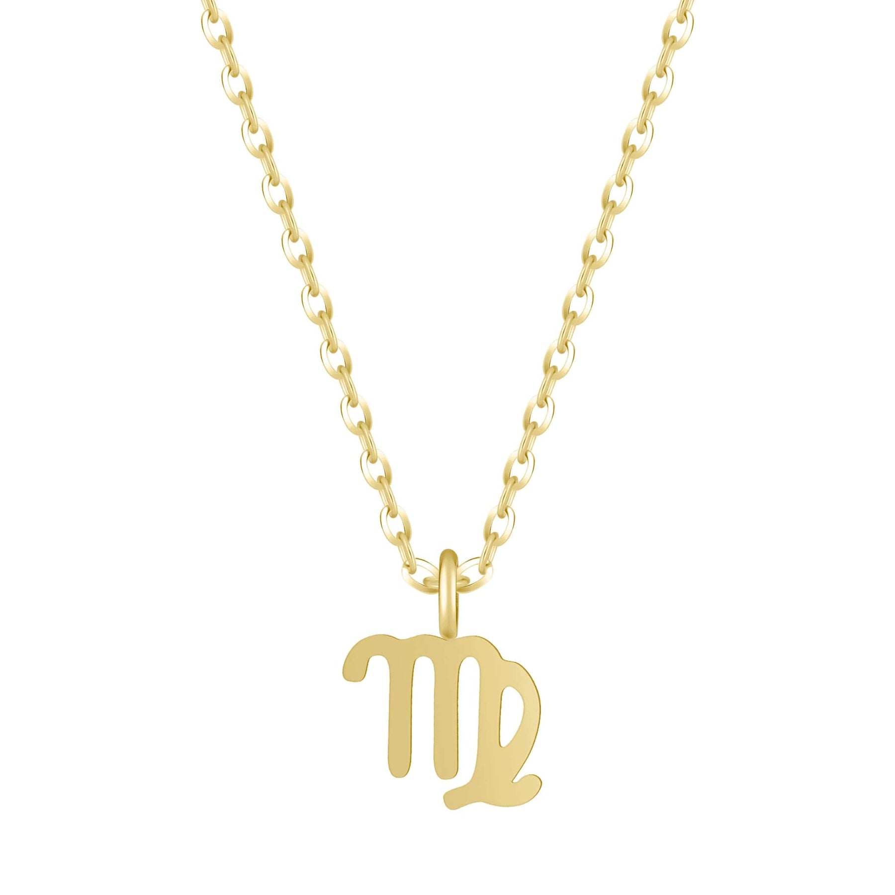 Bohomoon Stainless Steel Happy Birthday Zodiac Necklace