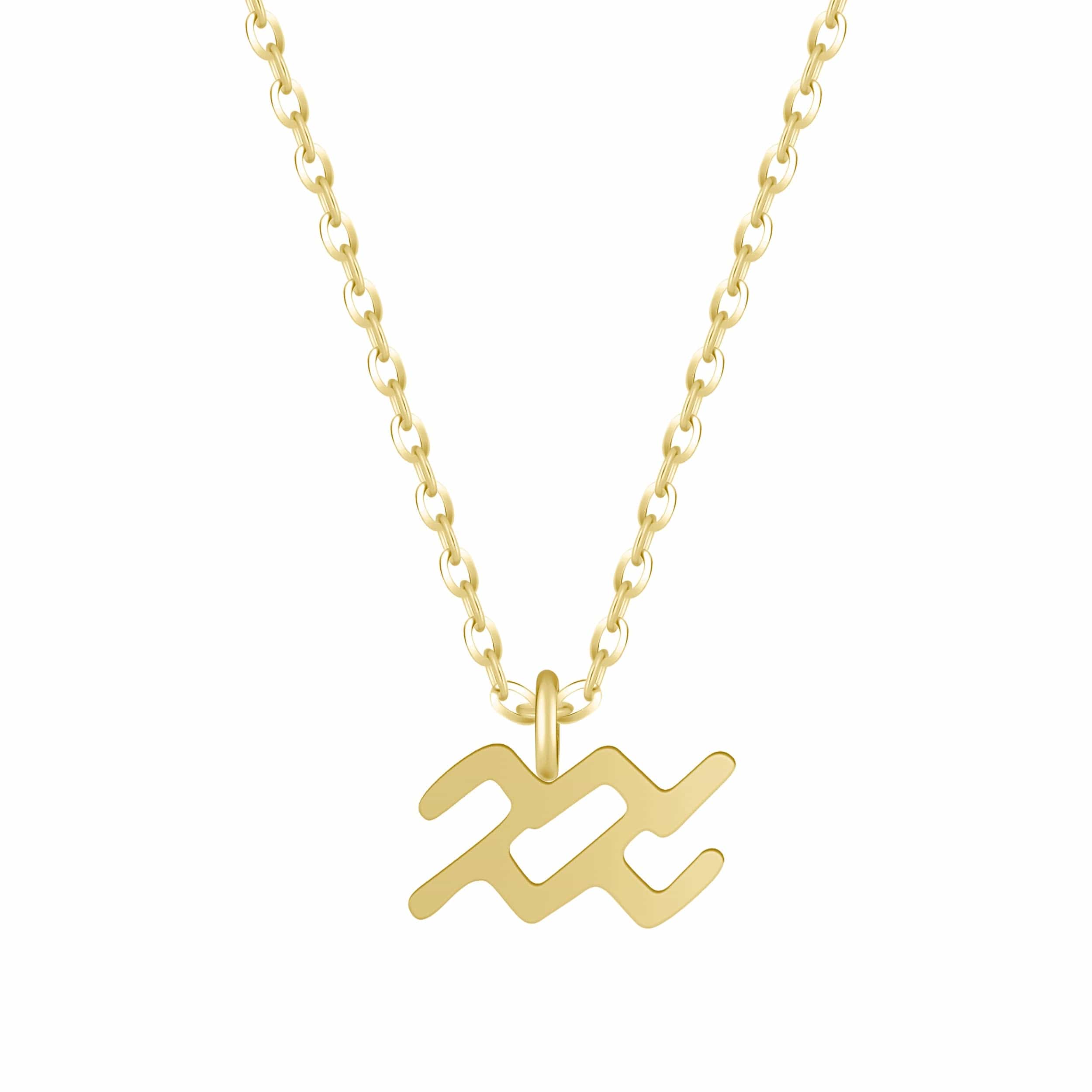 Bohomoon Stainless Steel Happy Birthday Zodiac Necklace