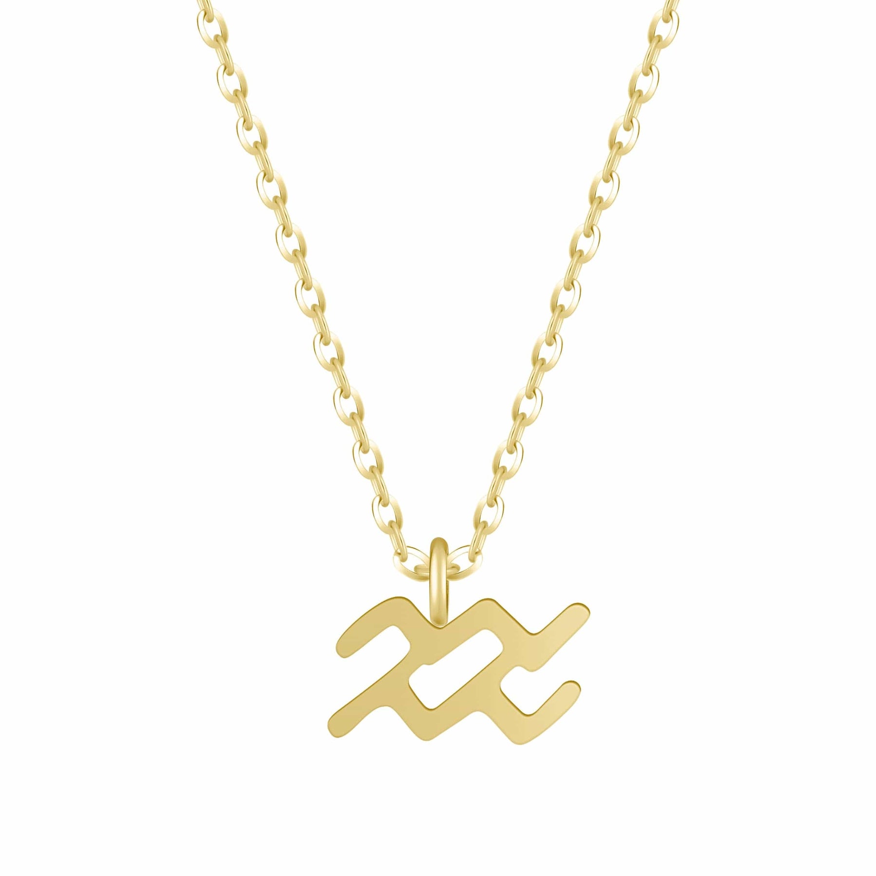 Bohomoon Stainless Steel Happy Birthday Zodiac Necklace