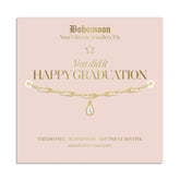 Bohomoon Stainless Steel Happy Graduation Bracelet