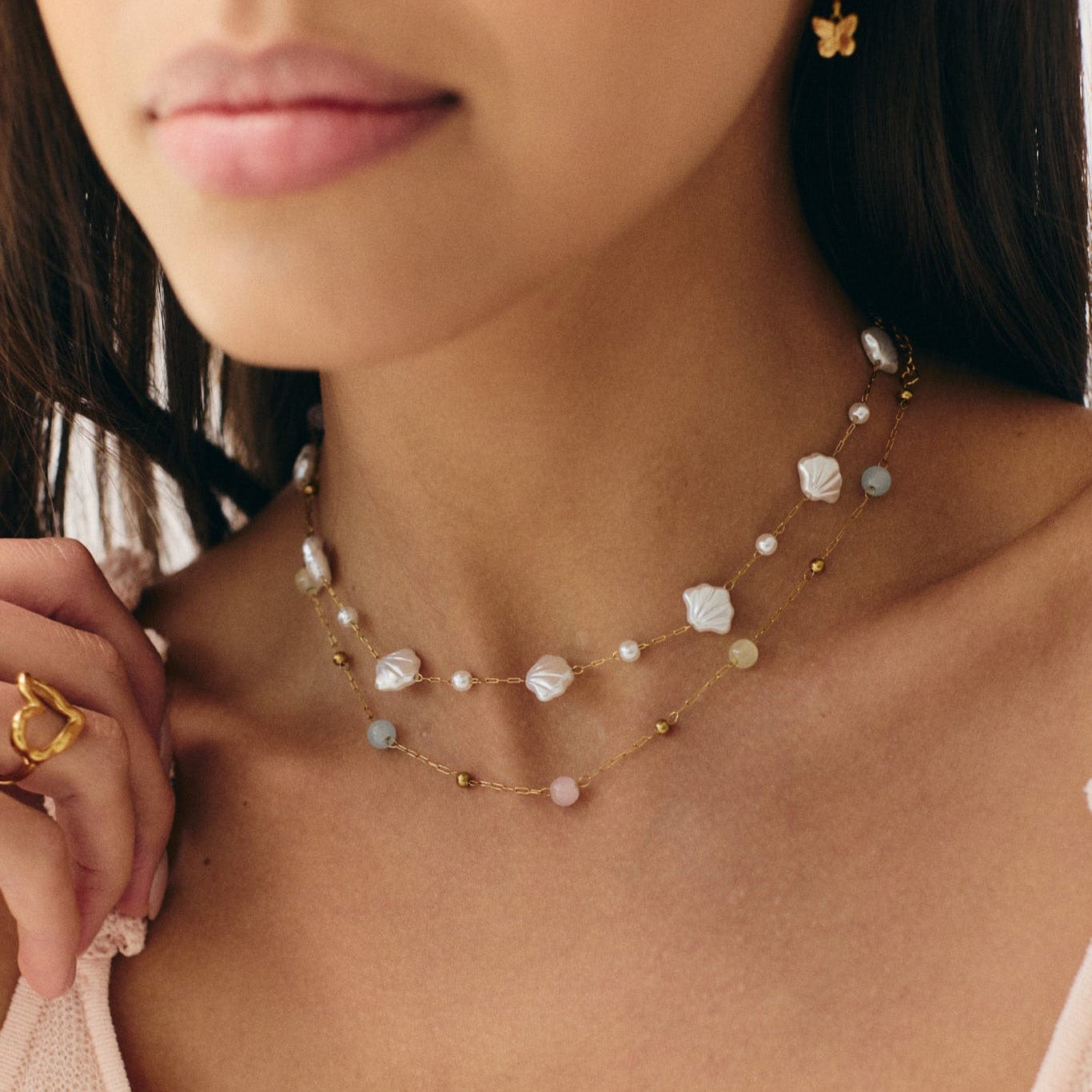 Bohomoon Stainless Steel Havania Choker Necklace