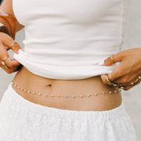 Bohomoon Stainless Steel Horizon Belly Chain