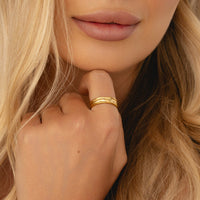 Bohomoon Stainless Steel Hudson Ring