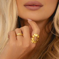 Bohomoon Stainless Steel Hudson Ring