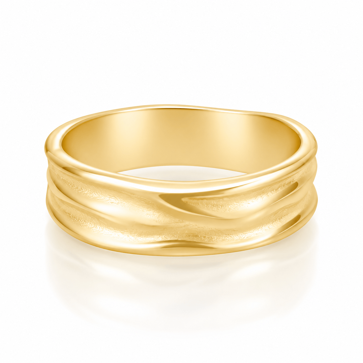 Bohomoon Stainless Steel Hudson Ring