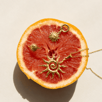 Bohomoon Stainless Steel Ibiza Sun Necklace