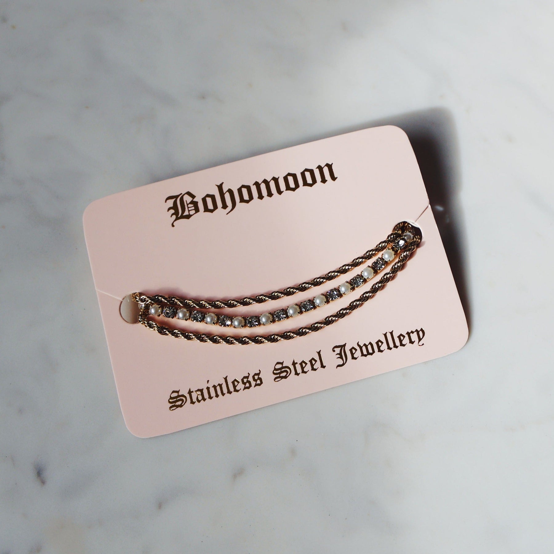 Bohomoon Stainless Steel Idol Bracelet