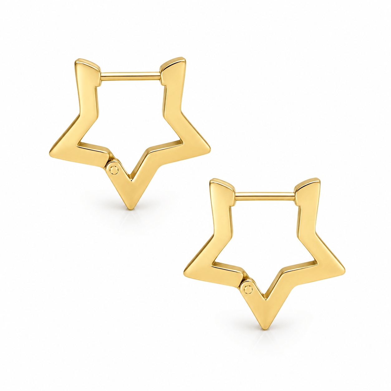 Bohomoon Stainless Steel In The Stars Hoop Earrings