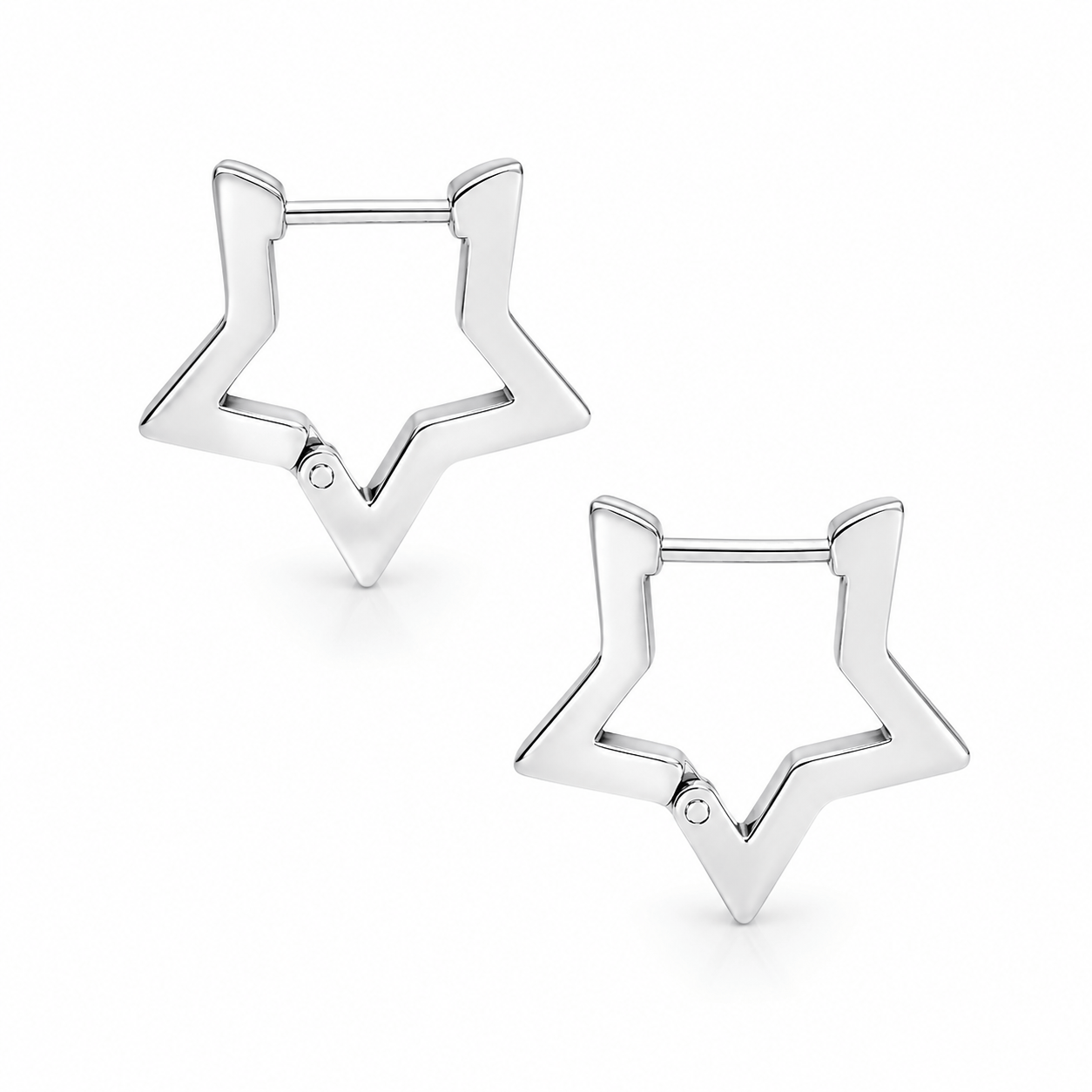 Bohomoon Stainless Steel In The Stars Hoop Earrings
