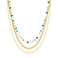 Bohomoon Stainless Steel Izzy Layered Necklace