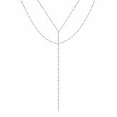 Bohomoon Stainless Steel Jordana Layered Lariat Necklace