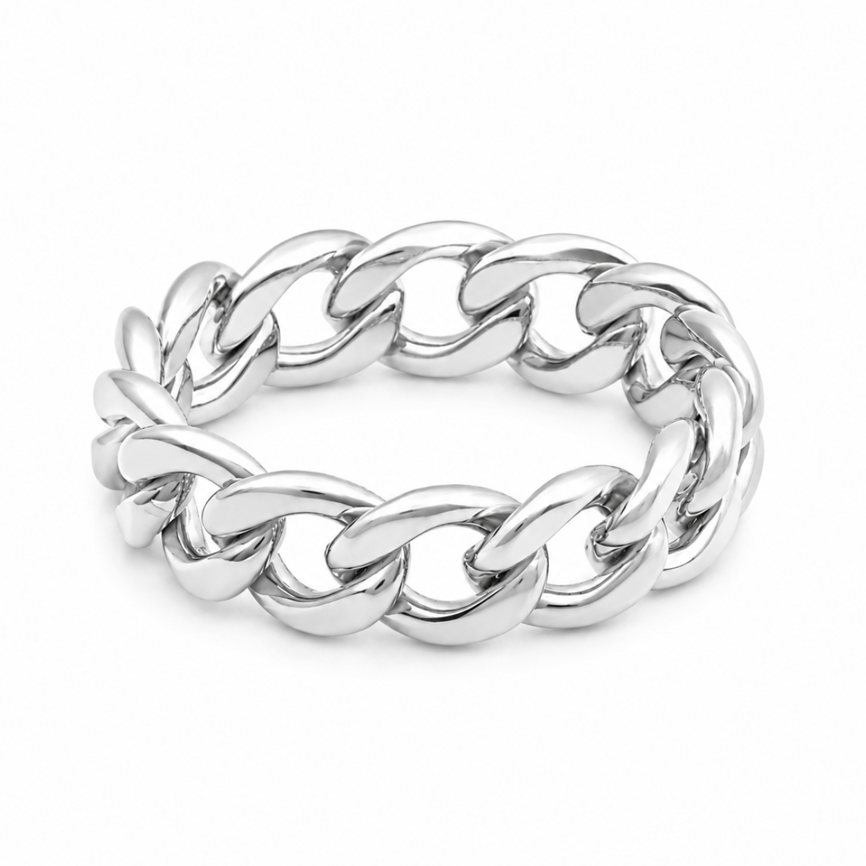 Bohomoon Stainless Steel Kenya Chain Ring