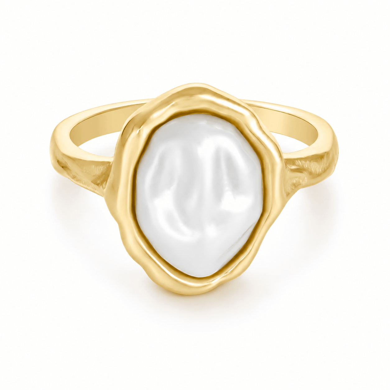 Bohomoon Stainless Steel Kira Pearl Ring
