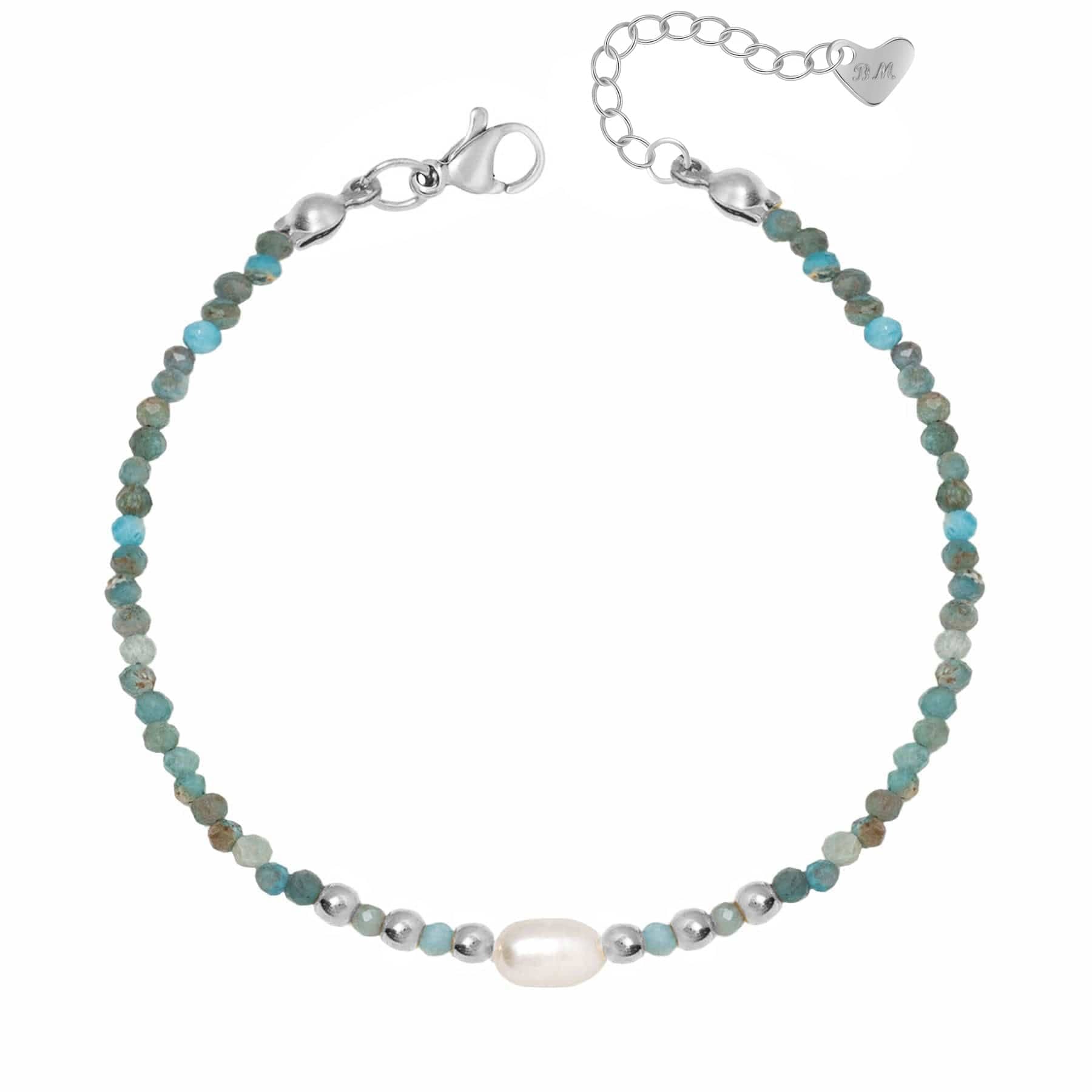 Bohomoon Stainless Steel Lake Pearl Bracelet