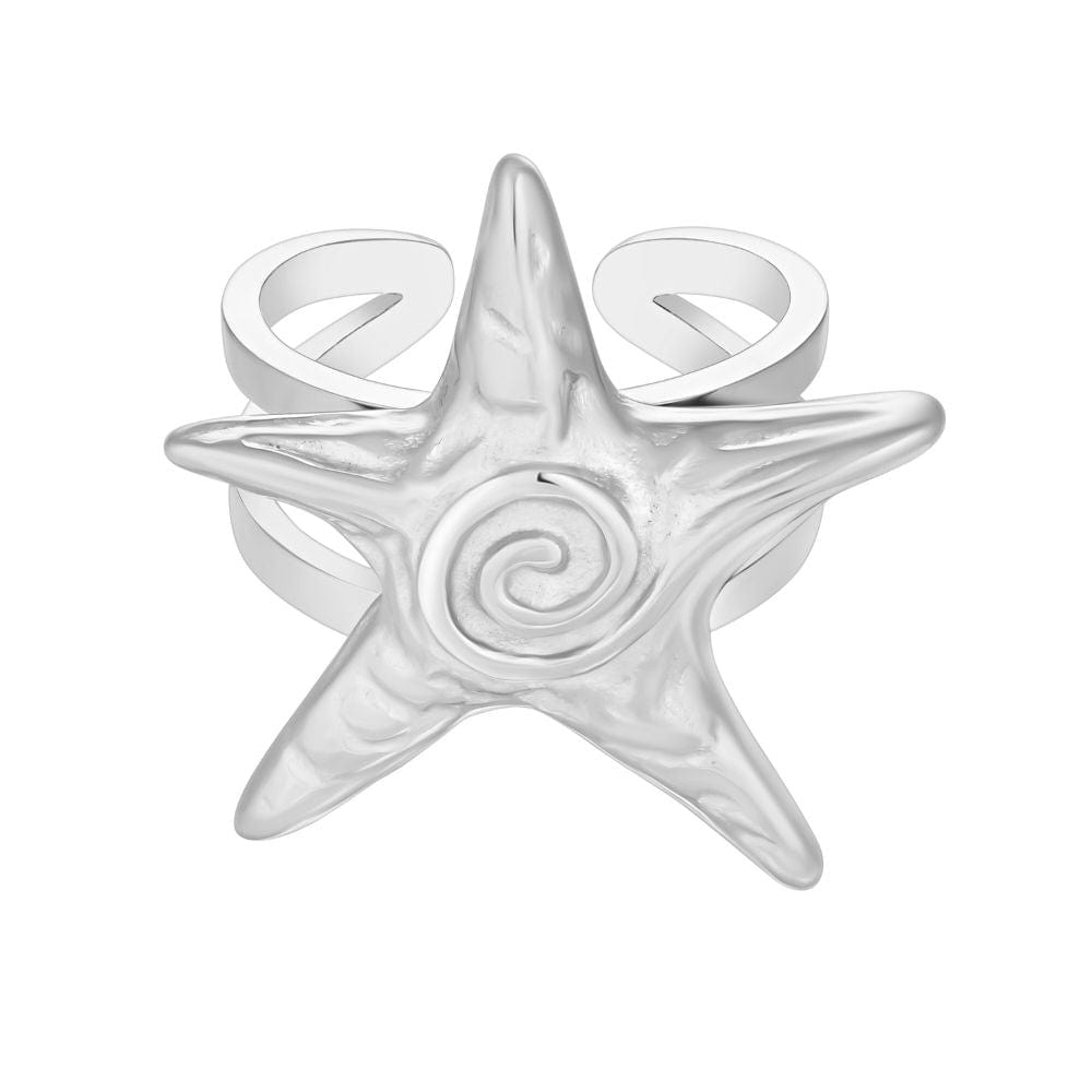 Bohomoon Stainless Steel Lani Starfish Ring