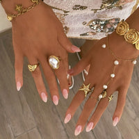 Bohomoon Stainless Steel Lani Starfish Ring