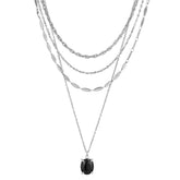 Bohomoon Stainless Steel Lennon Layered Necklace