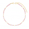 Bohomoon Stainless Steel Lila Pearl Choker