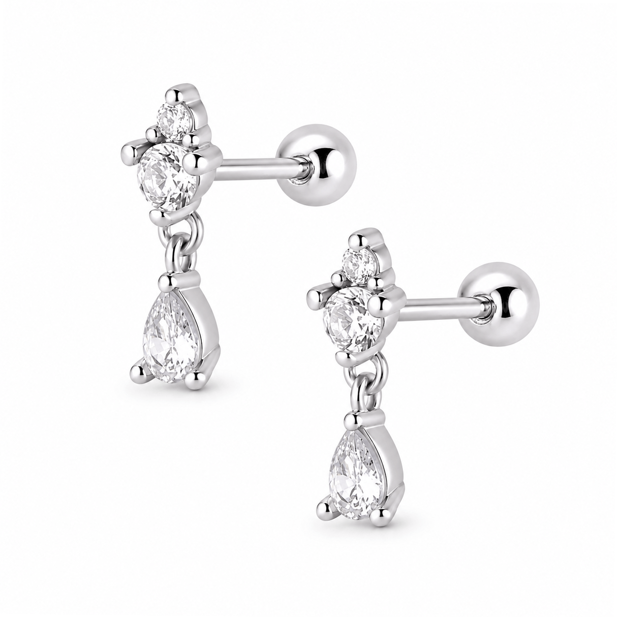 Bohomoon Stainless Steel Lorelai Stud Earrings
