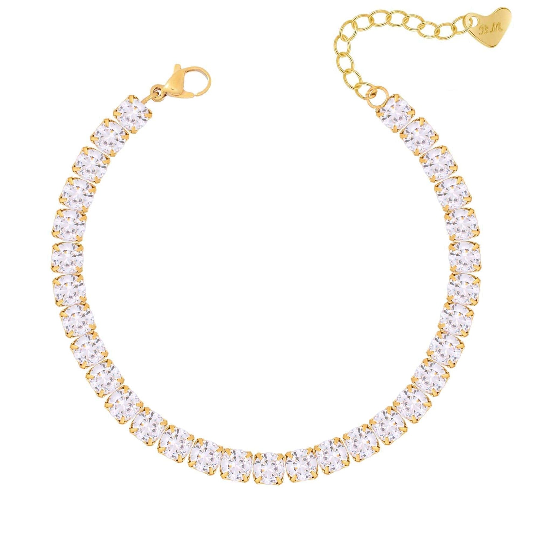 Bohomoon Stainless Steel Louise Tennis Bracelet