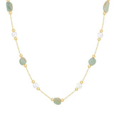 Bohomoon Stainless Steel Luau Choker Necklace