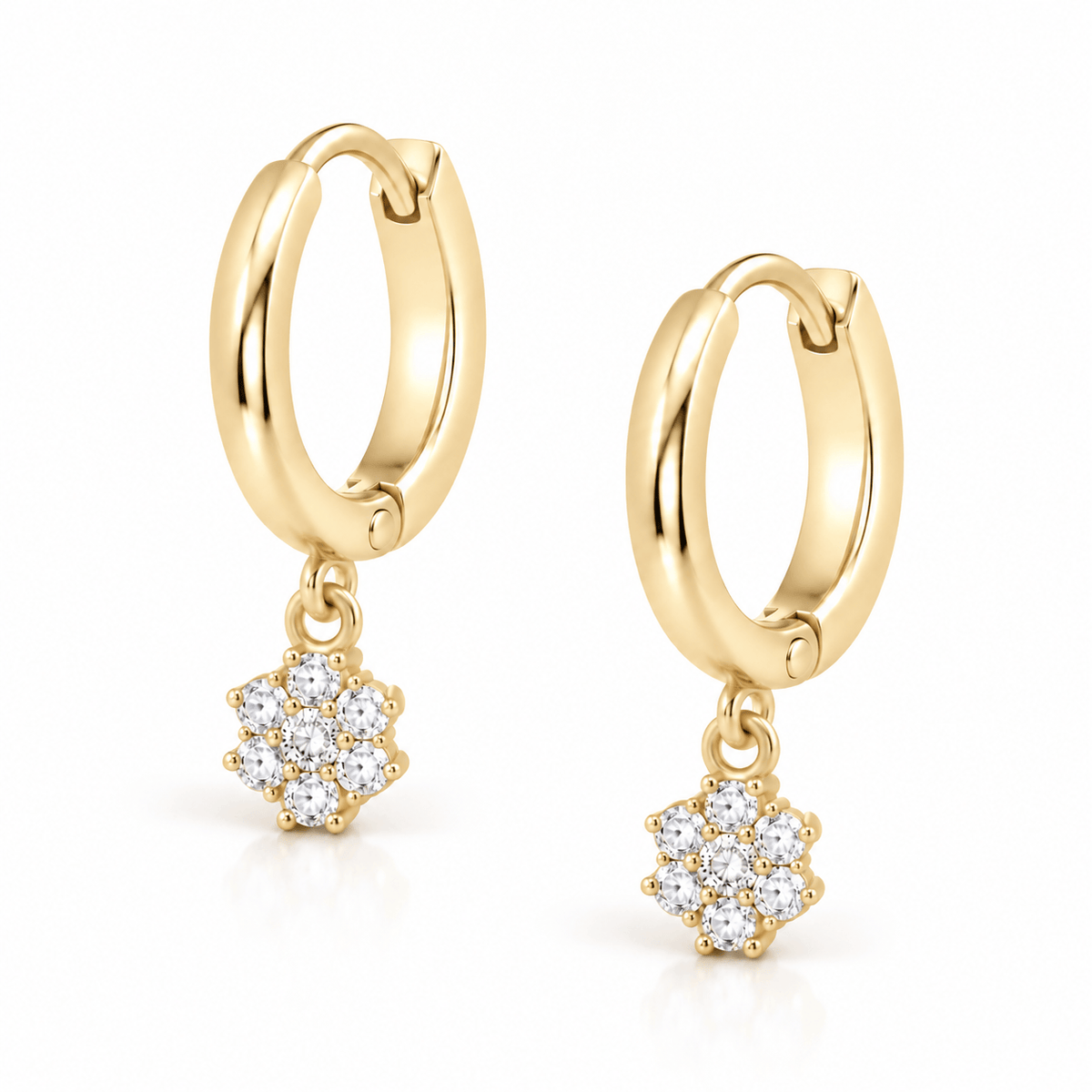 Bohomoon Stainless Steel Lucia Hoop Earrings