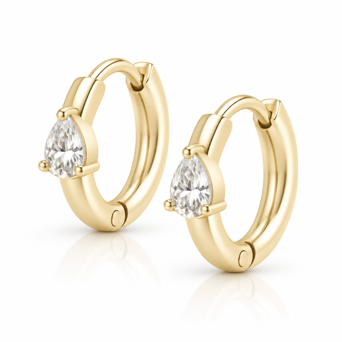 Bohomoon Stainless Steel Lucie Hoop Earrings