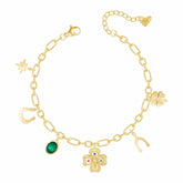 Bohomoon Stainless Steel Lucky Girl Syndrome Anklet