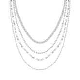 Bohomoon Stainless Steel Luva Layered Necklace