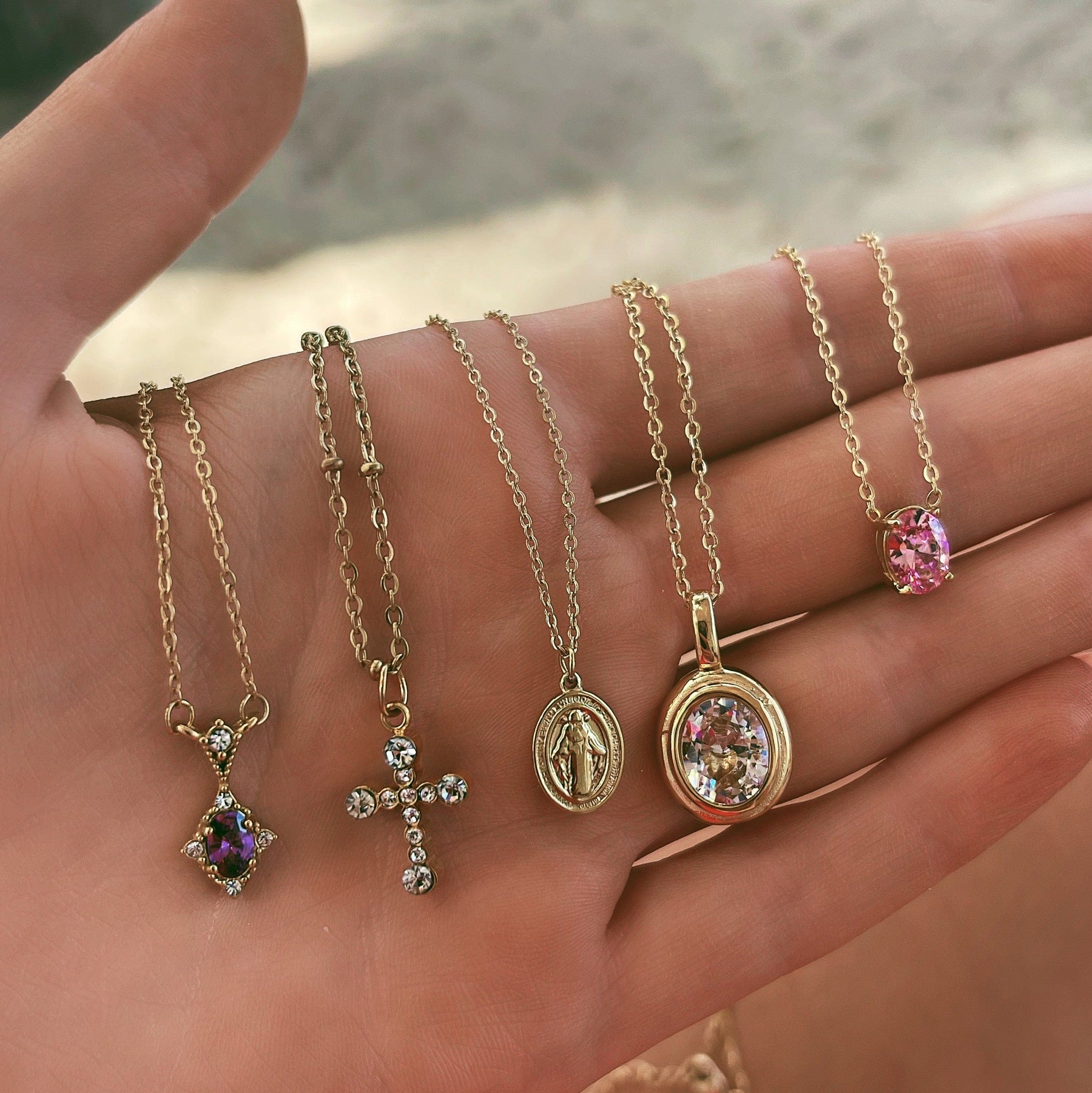 BohoMoon Stainless Steel Maia Necklace