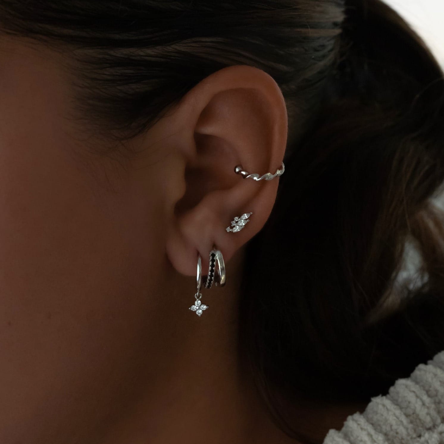 Bohomoon Stainless Steel Mandy Stud Earrings