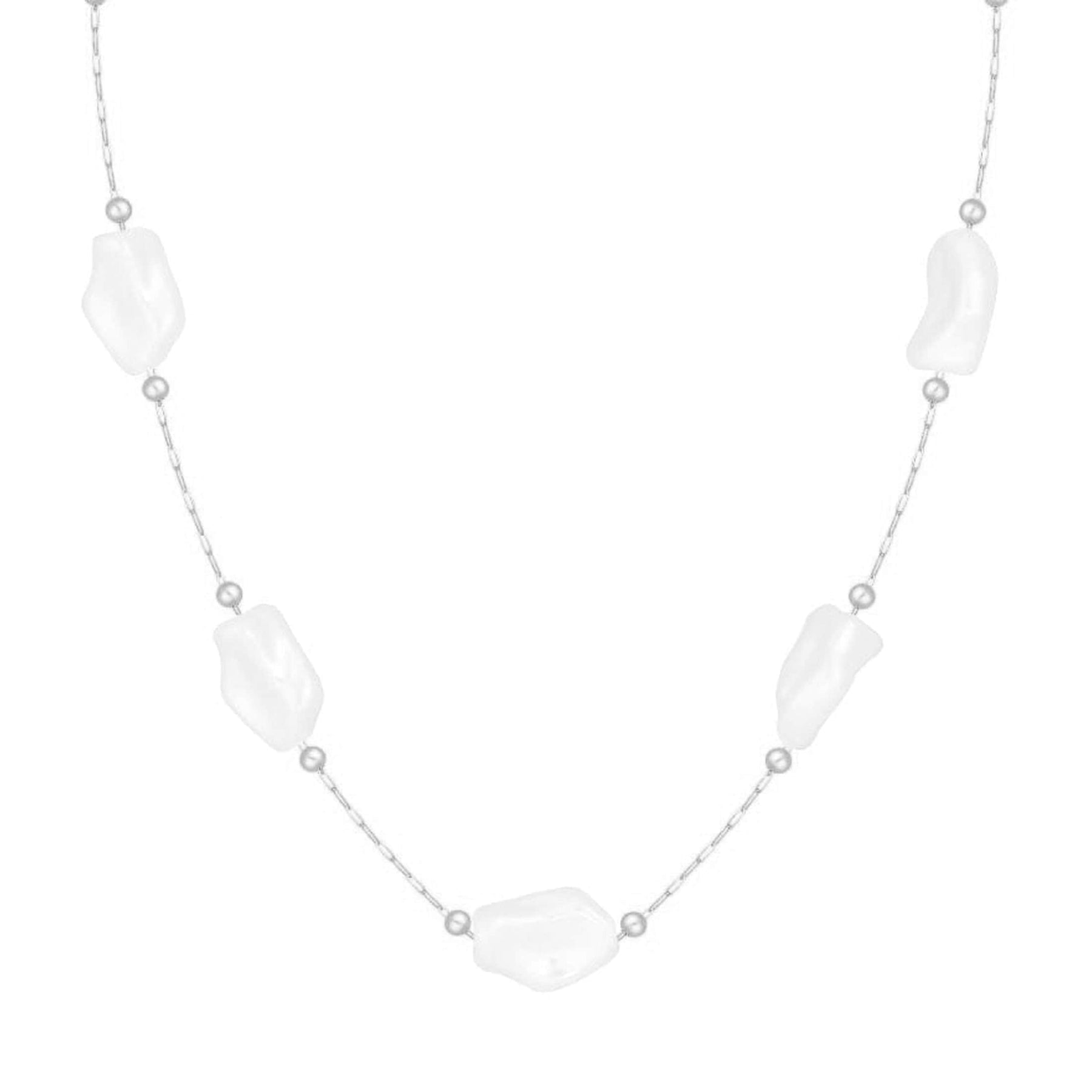 Bohomoon Stainless Steel Martha Pearl Choker