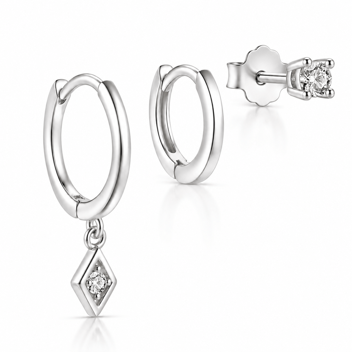 Bohomoon Stainless Steel Melody Earring Set