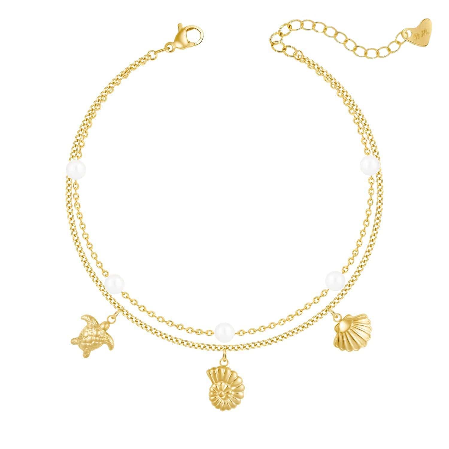 Bohomoon Stainless Steel Meredith Anklet
